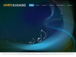 Screenshot sito: Kanto Karaoke Player&Recorder