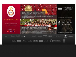 Screenshot sito: Galatasaray