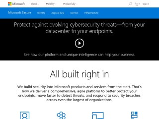 Screenshot sito: Microsoft Antispyware