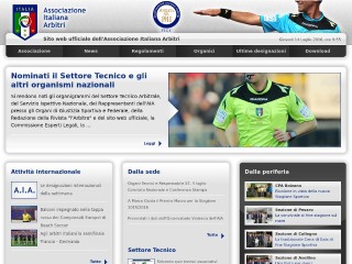 Screenshot sito: Regolamento calcio a 5