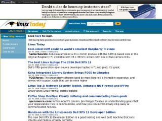 Screenshot sito: Allinuxdevices.com