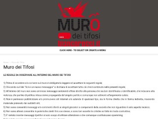 Screenshot sito: Biancorossi.it