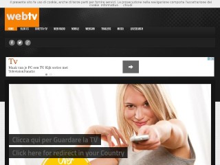 Screenshot sito: WebTV Coolstreaming.us