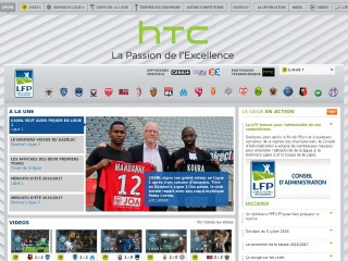 Screenshot sito: Lfp.fr